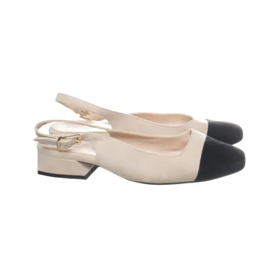 Sandalen (Beige, Zwart) van Peter Kaiser Leer