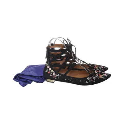 Sandales (Noir, Multicolore) de Aquazzura Cuir