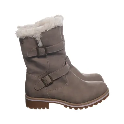 Boots (Gray, Beige) from Young Spirit