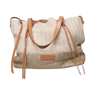 Strandtaske (Beige, Guld, Brun) fra Liebeskind Berlin