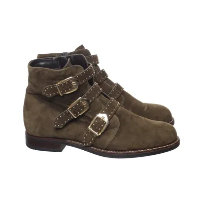 Ankle boots (Green) from Freeflex Leather