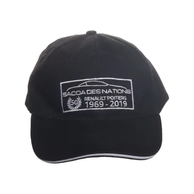 Casquette de baseball (Noir) de Renault Coton