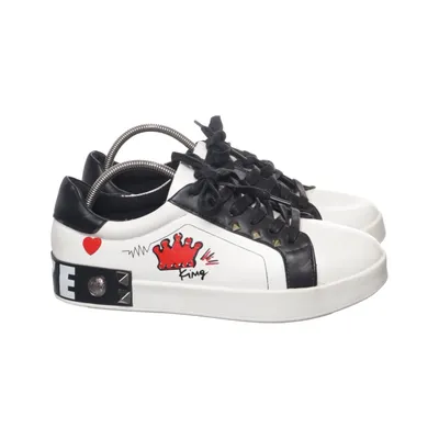 Sneakers (Vit, Svart, Röd) från King