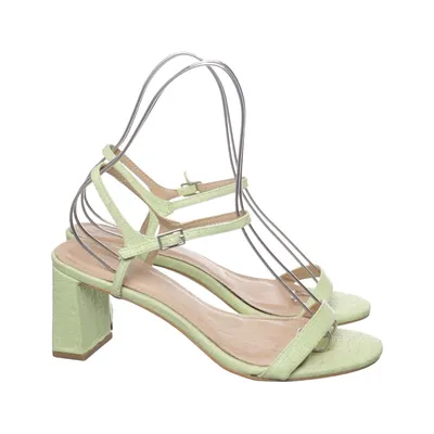 Sandales à talons hauts (Vert) de Vanessa Wu Cuir