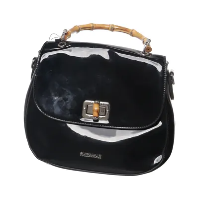 Handbag (Black) from Emily & Noah Polyester, Polyurethane