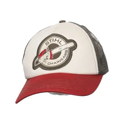 Trucker cap (Grøn, Hvid, Rød) fra STIHL Polyester