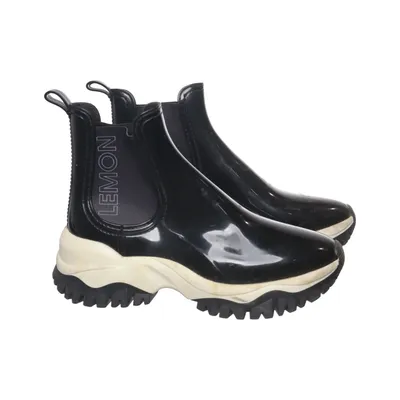 Bottines Chelsea (Noir, Beige) de Lemon Jelly Polyuréthane