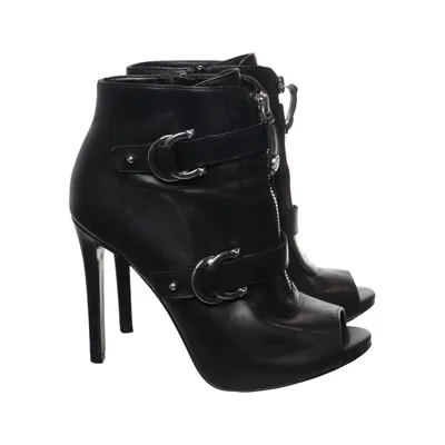 Heeled boots (Black) from Guess Leather