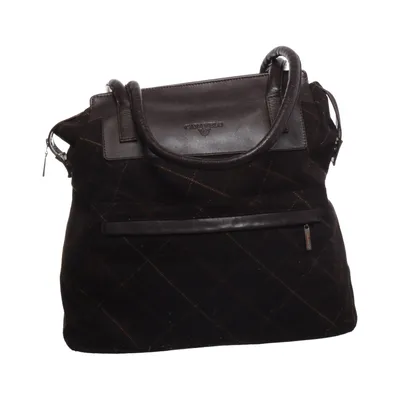 Handbag (Brown) from Sonia Rykiel Elastane, Polyamide, Wool