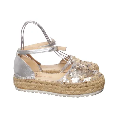 Espadrilles (Zilver) van Macarena