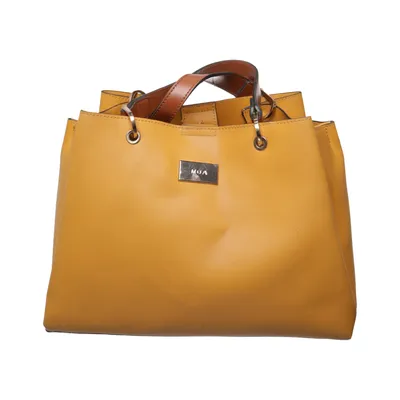 Sac à main (Jaune) de MOA Polyester, Polyuréthane