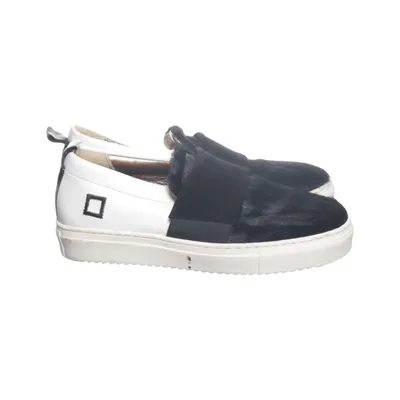 Chaussures d'été en toile (Noir, Blanc) de Date