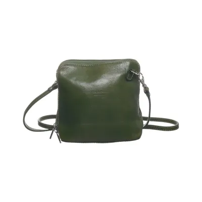 Shoulder-bag (Green) from vera pelle