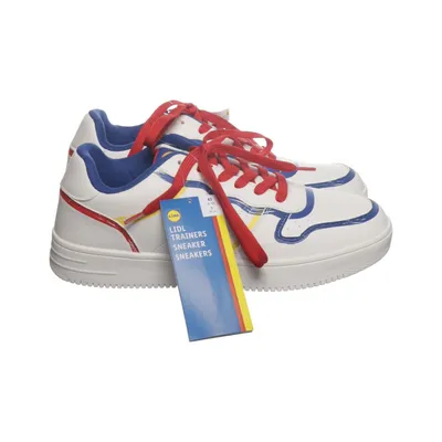 Sneakers (Vit, Blå, Röd) från Lidl