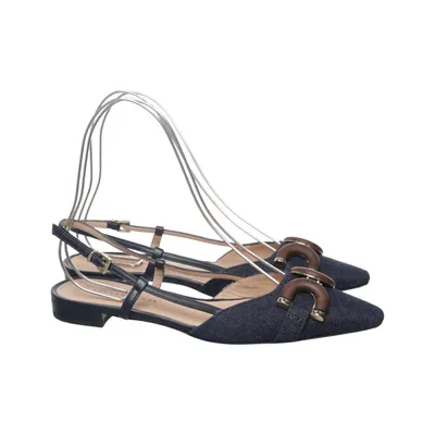 Ballet flats (Blue, Brown) from Roberto Festa Leather