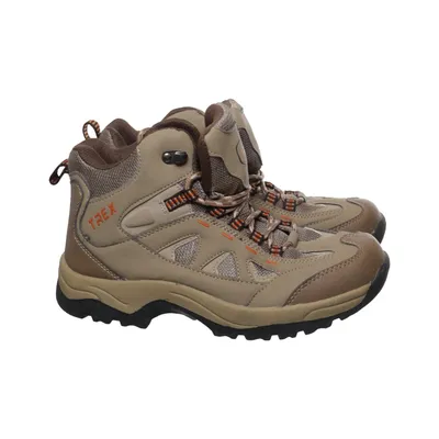 Bottes de randonnée (Beige, Marron) de Trex Cuir