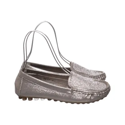 Mocassins (Zilver) van Date Leer