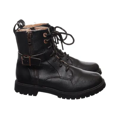 Laced boots (Black) from Nelson