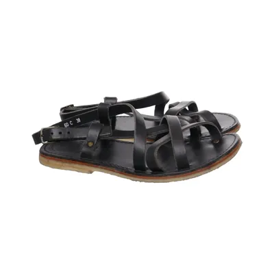 Sandalen (Zwart) van Duckfeet Leer