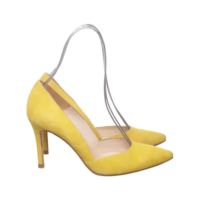 Escarpins (Jaune) de Minelli Cuir