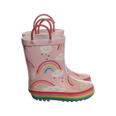 Rubber boots (Pink, Multicolored)