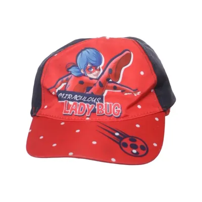 Baseball cap (Red, Black, Multicolored) from Miraculous Polyester