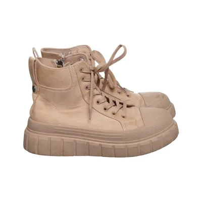 Laced boots (Beige) from Refresh
