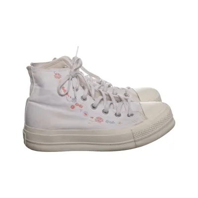 Canvas sko (Hvid, Flerfarvet) fra Converse Læder