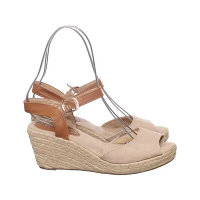 Kilehælssko (Beige, Brun) fra Bestelle