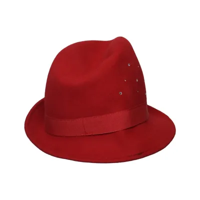 Chapeau Fedora (Rouge) de Collezione Alessandro Laine