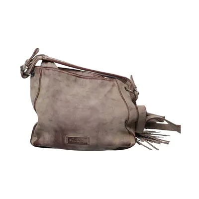 Shoulder-bag (Beige, Brown) from Fritzi aus Preußen