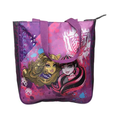 Canvas bag (Purple, Multicolored) from Monster High