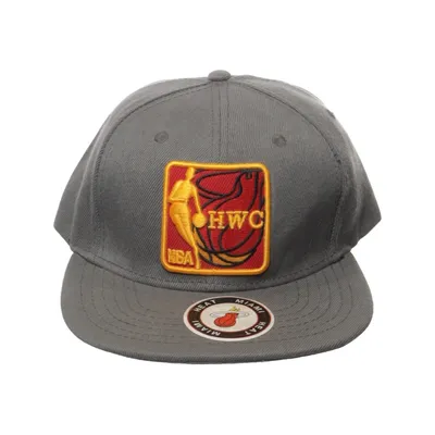 Honkbalpet (Grijs, Meerkleurig) van Hardwood Classics x Mitchell & Ness