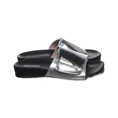Mules (Argent, Noir) de Public Desire