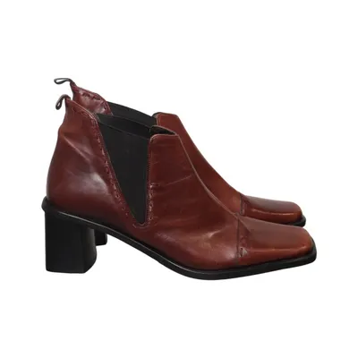 Chelsea boots (Bruin) van Parisienne Leer
