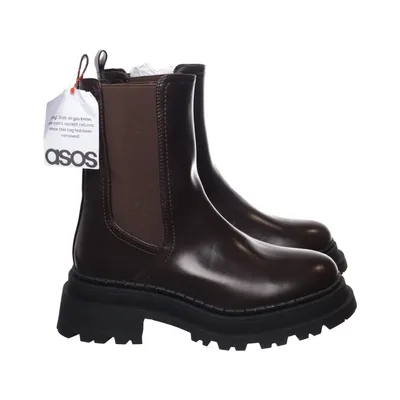 Chelsea Boots (Braun) von ASOS Leder