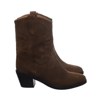 Bottes de cow-boy (Marron) de Hammerstein Cuir, Daim