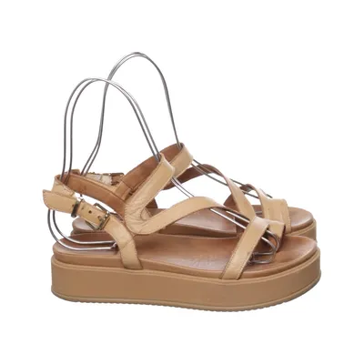 Sandals (Beige) from Inuovo Leather