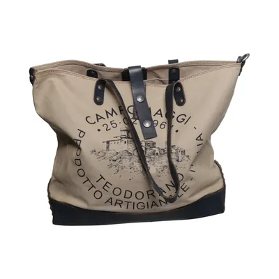 Axelremsväska (Beige, Blå) från Campomaggi Skinn