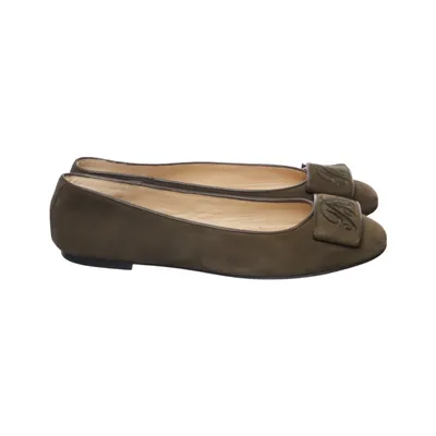 Ballerinas (Grün) von Bogner Leder