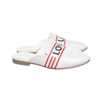 Mules (White, Red, Black) from Catwalk