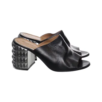 Mules (Noir, Argent) de Phillip Hardy
