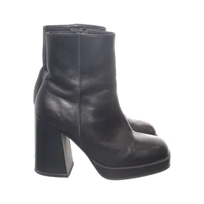 Heeled boots (Black) from Sacha Leather