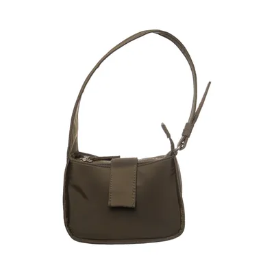Skuldertaske (Grøn) fra Zara Elastan, Polyester