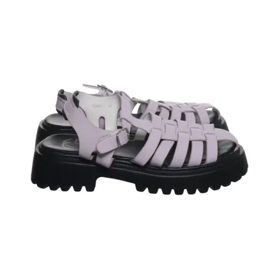 Sandalen (Lila, Zwart) van Cesare Gaspari Leer