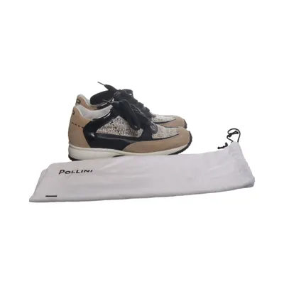 Sneakers (Beige, Sort, Hvid) fra Studio Pollini