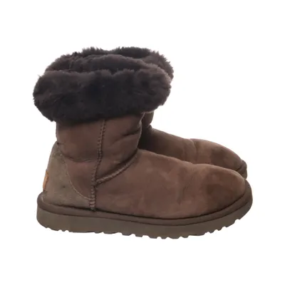 Boots (Braun) von UGG Leder, Wolle