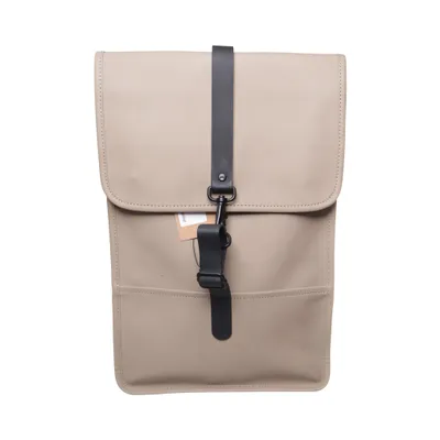 Ryggsäck (Beige, Svart) från Rains Polyester, Polyuretan