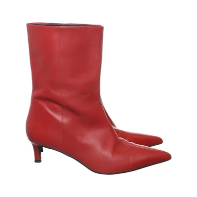 Heeled boots (Red) from Seychelles