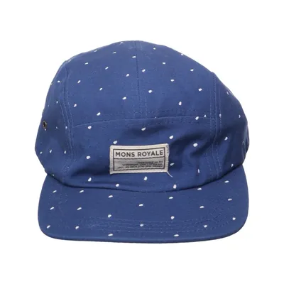 Cap (Blue, White) from Mons Royale Cotton